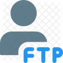 FTP-Benutzer  Symbol