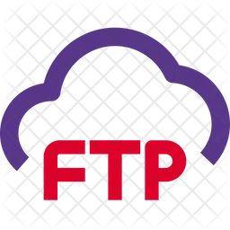 Ftp Cloud  Icon