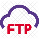 Ftp Cloud  Icon