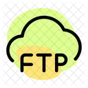 Ftp Cloud  Icon