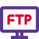 Computadora ftp  Icono