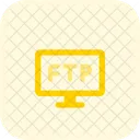Ftp Computer File Transfer Icon