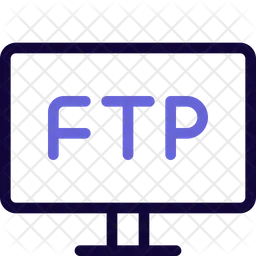 Ftp computer  Icon