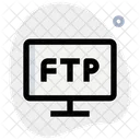 Ftp Computer  Icon
