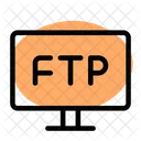 Ftp Computer  Icon