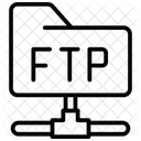 Ftp Connection Line Icon Icon