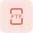 Ftp File File Transfer Icon