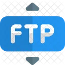 FTP hoch runter  Symbol