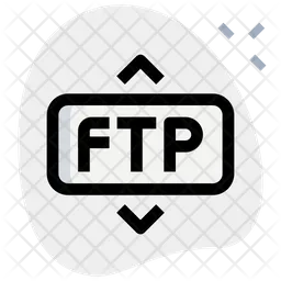 FTP hoch runter  Symbol