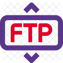 FTP hoch runter  Symbol