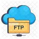 FTP 파일 전송 FTP 폴더 아이콘
