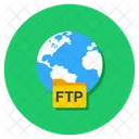 FTP 파일 전송 문서 아이콘