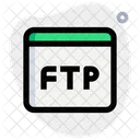 FTP 브라우저  아이콘