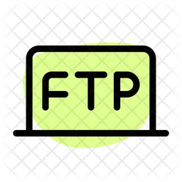 Ftp Laptop  Icon