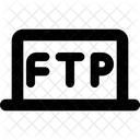 Ftp Laptop  Icon