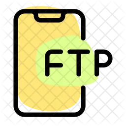 Ftp Smartphone  Icon