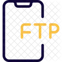 Ftp Smartphone Icon
