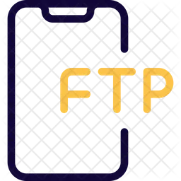 Ftp smartphone  Icon