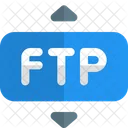 FTP para cima para baixo  Ícone