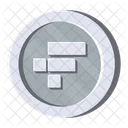 Ftx Silver Cryptocurrency Crypto Icon