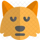 Fuchs Neutral Geschlossene Augen Tier Tierwelt Icon