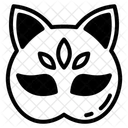Fuchs Maske  Symbol