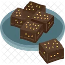 Fudge Chocolate Confection Icon