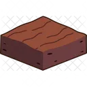 Fudge Brownie Dessert Icon
