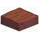 Fudge Brownie Dessert Icon