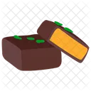 Fudge Chocolate Fudge Homemade Fudge Icon