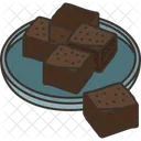 Fudge Chocolate Confection Icon