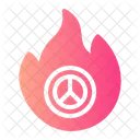 Fuego Llama Quema Icon