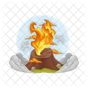 Fuego Llama Luz Icon