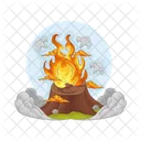 Fuego Llama Luz Icon