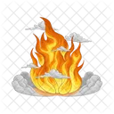 Fuego Llama Luz Icon