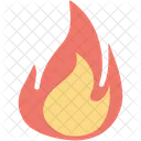 Fuego Llama Calor Icono