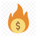 Fuego Pago Negocios Icono