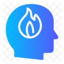 Fuego Pensamiento Personalidad Icon