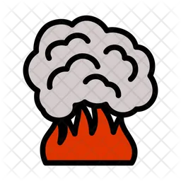 Humo de fuego  Icono