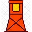 Fuego Mirador Torre Icono