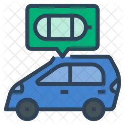 Fuel Cell Electric Vehicle  Icon