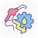 Fuel Consumption Fuel Usage Fuel Cost 아이콘