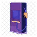 Dispenser Fuel Fuel Pump Isolated Petroleum Gas Station 아이콘