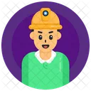 Oil Field Worker Oil Worker Fuel Engineer Icon