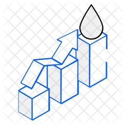 Fuel Growth  Icon