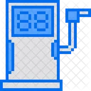 Fuel Car Pixelart Art Icono