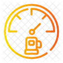 Fuel Indicators Warning Fuel Low Car Transportation Indicator Icon