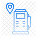 Fuel Location Station Pump Icon