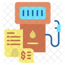 Fuel Payment Fuel Invoice Fuel Bill Icon