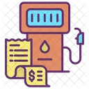 Fuel Payment Fuel Invoice Fuel Bill Icon
